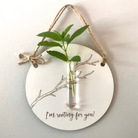 "I'm Rooting For You" Propagation Bud Vase Graduation Gift